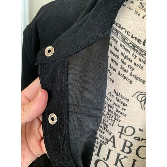 Five Star By Roper L Black Pearl Snap Up Top Western Long Sleeve Black with Blac - Picture 5 of 9